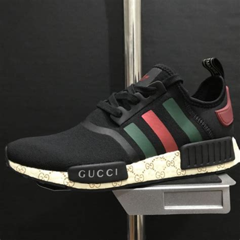 adidas nmd gucci black price|gucci x adidas originals.